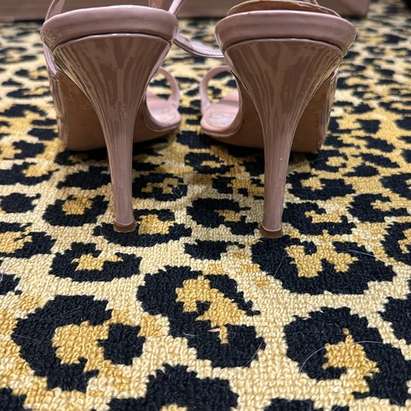 MANOLO BLAHNIK NUDE SLINGBACKS 37.5 - Picture 4 of 6